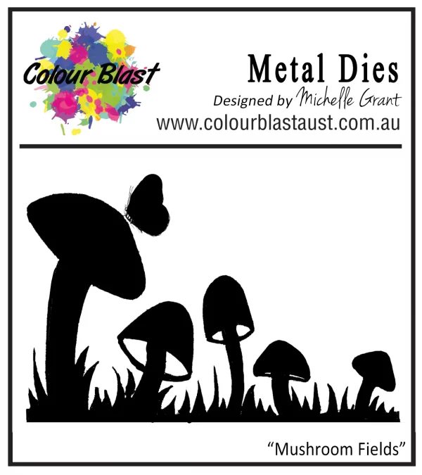 Colourblast-Mushroom Fields-Metal Cutting Die