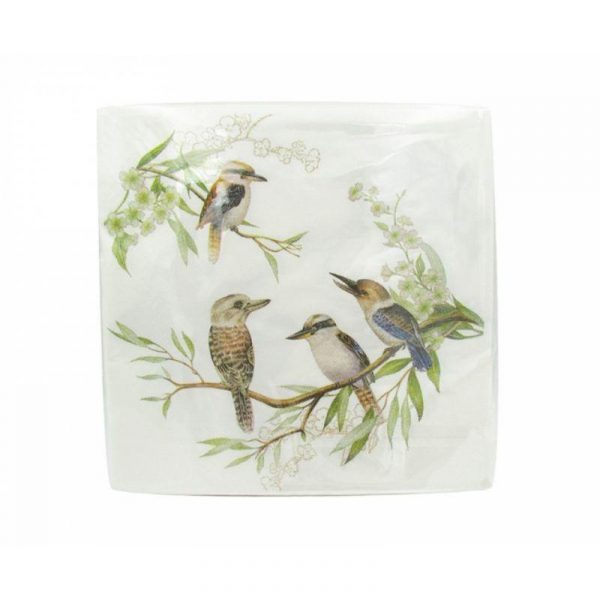 Decorative Napkins-Kookaburras