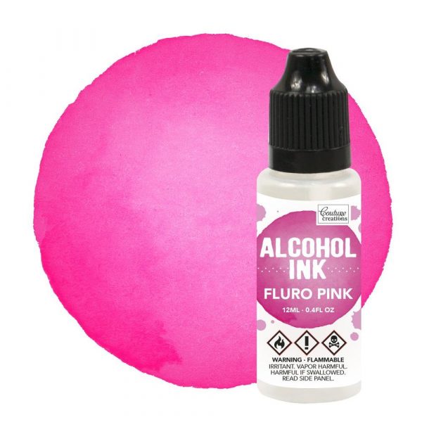 Couture Creations-Alcohol Ink-Fluro Pink 12ml