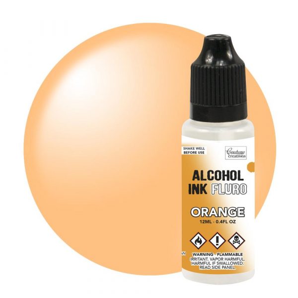 Couture Creations-Alcohol Ink-Fluro-Orange 12ml